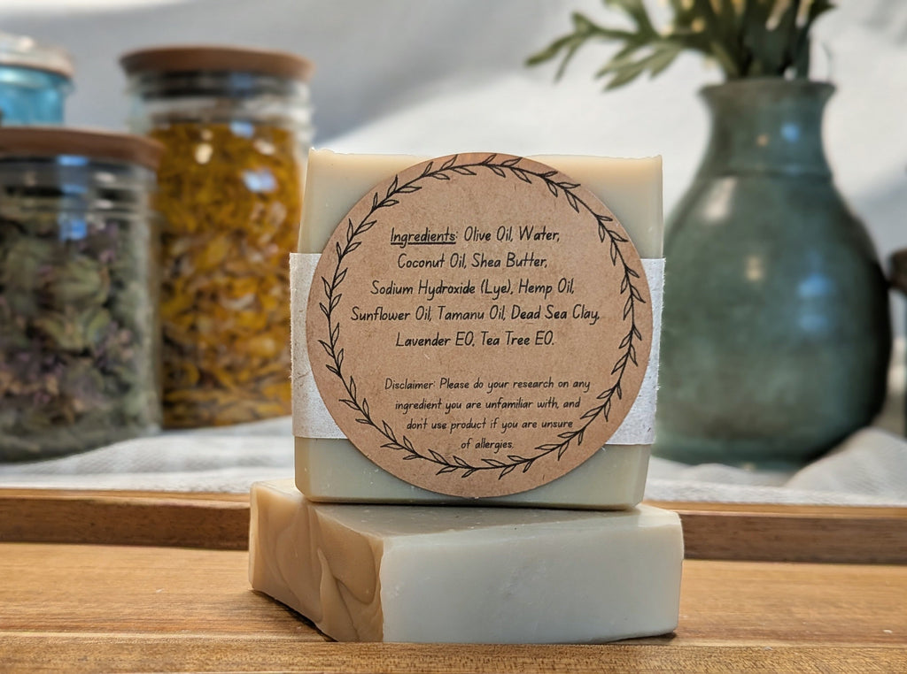 Dead Sea Clay Facial Soap