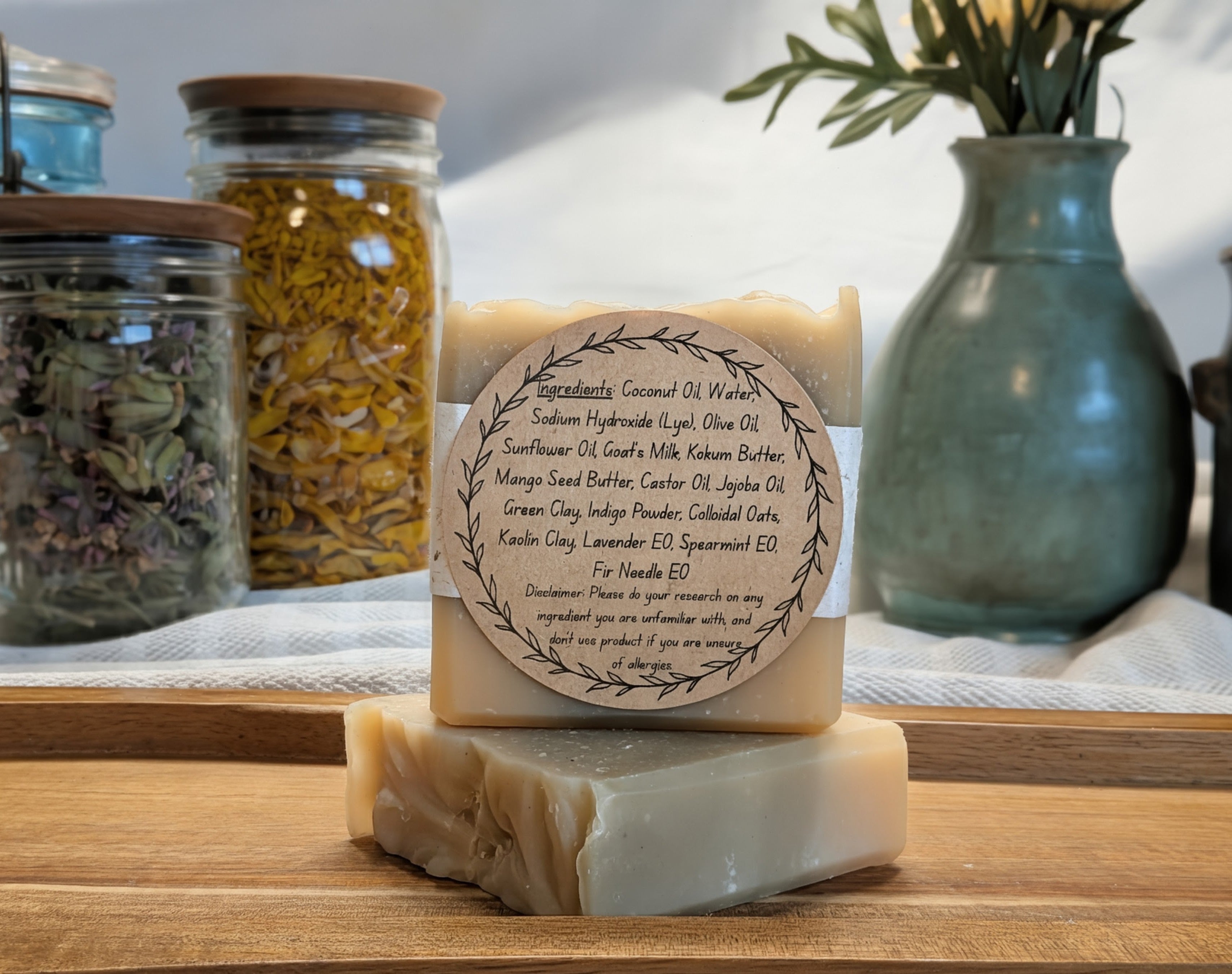 Fir Needle & Mint Goat's Milk Body Soap