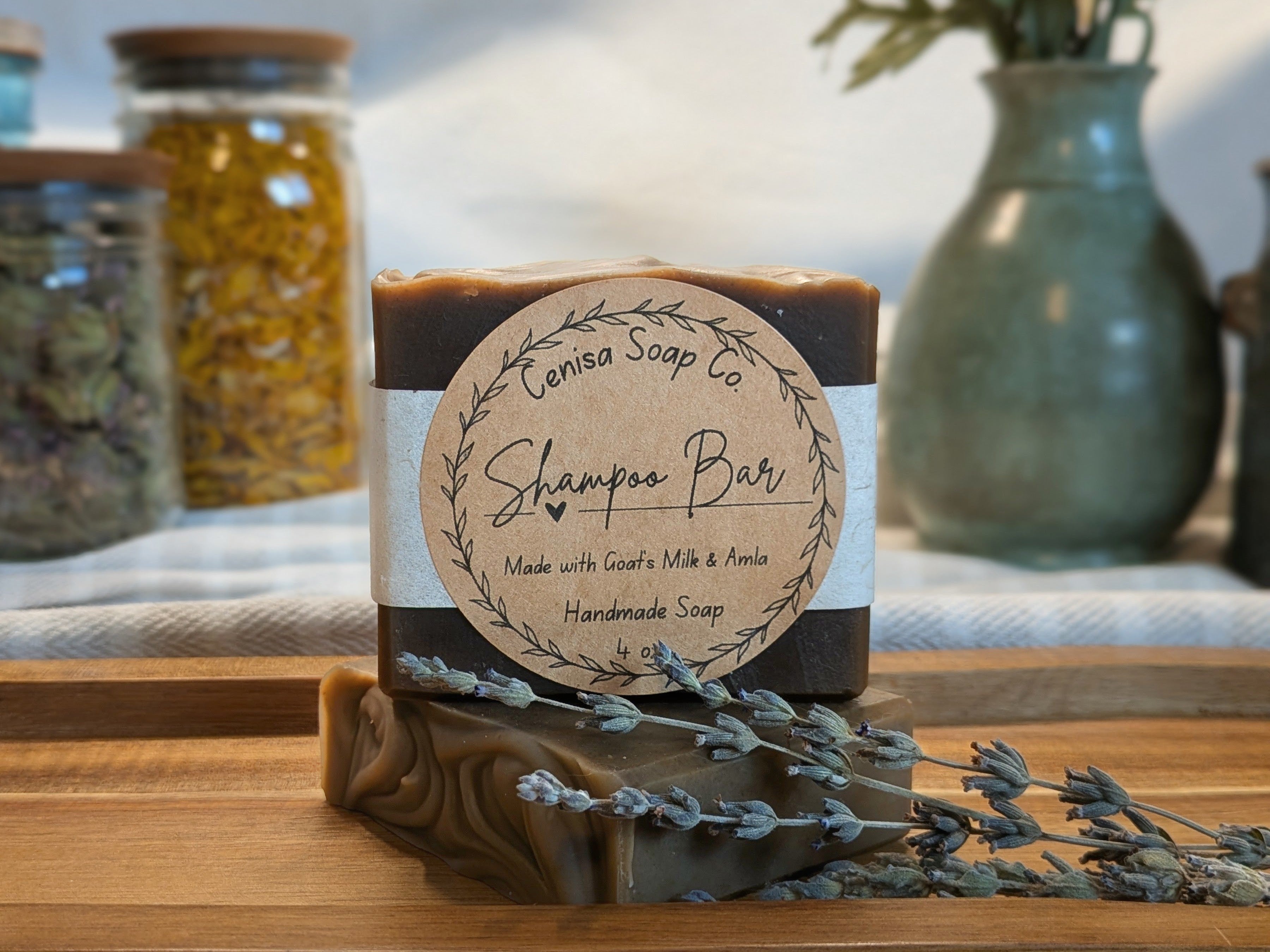 Goat's Milk & Amla Shampoo Bar