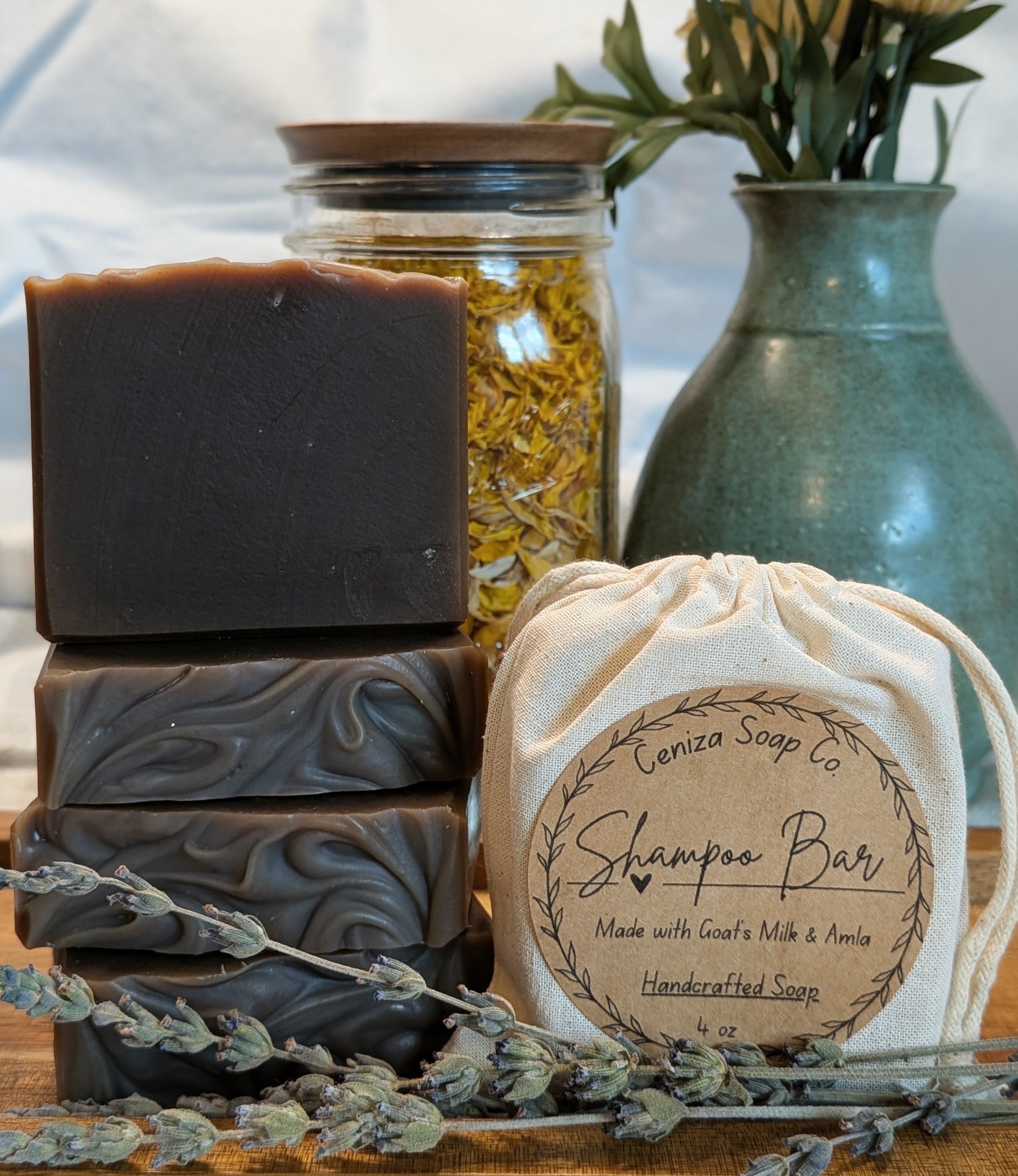 Goat's Milk & Amla Shampoo Bar