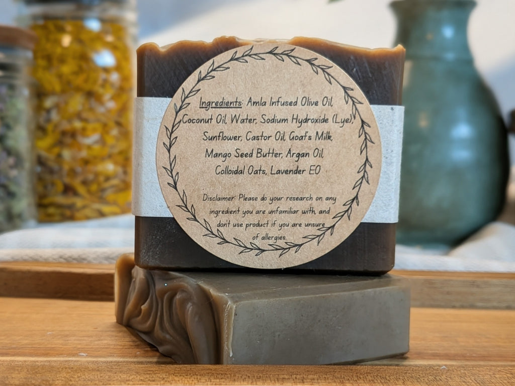Goat's Milk & Amla Shampoo Bar