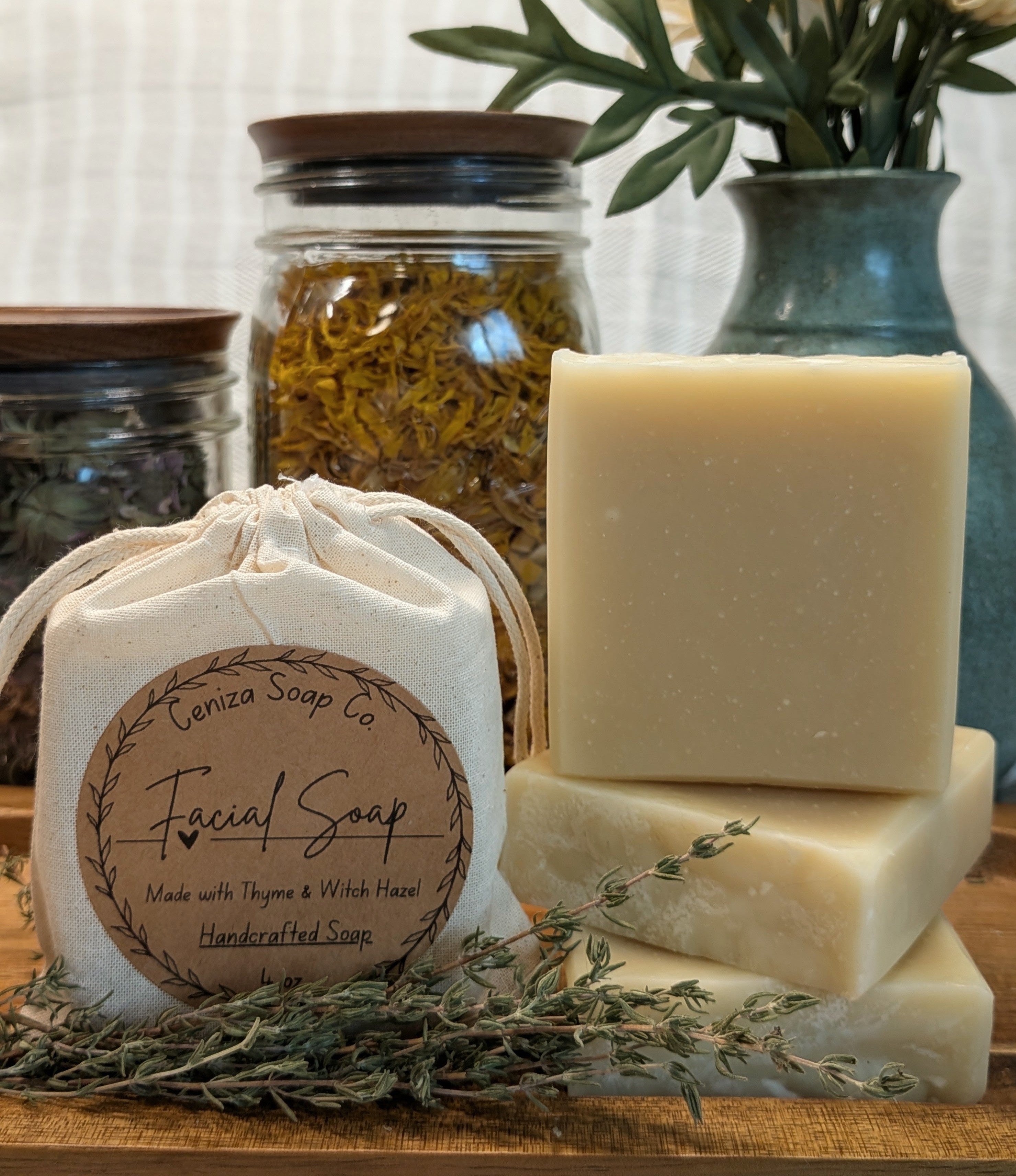 Thyme & Witch Hazel Facial Soap