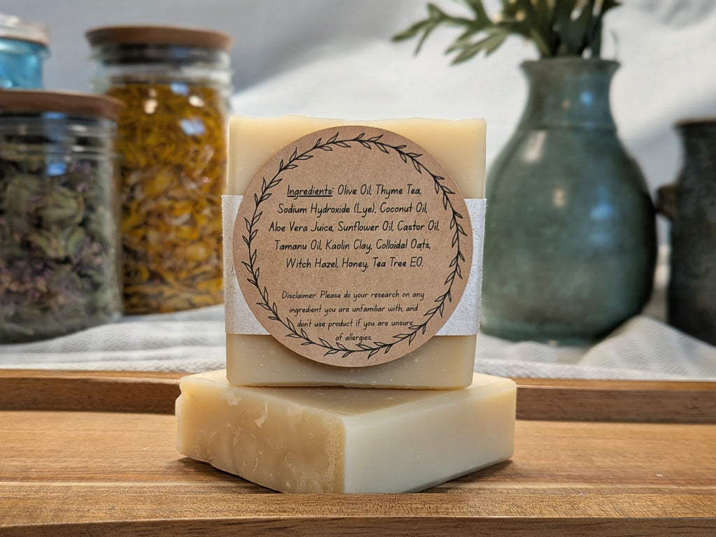 Thyme & Witch Hazel Facial Soap